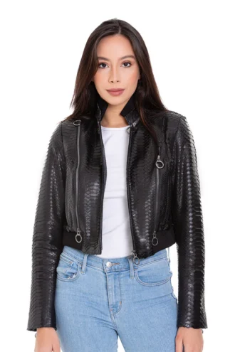 The Torre Pyht Leather Women Jacke