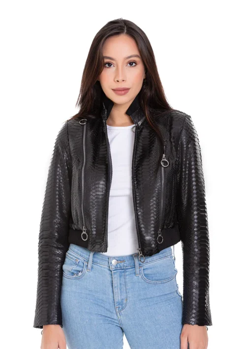 The Torre Pyht Leather Women Jacke