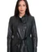 The Luque Women Leather Jacke