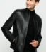 The Blanchard Black Leather Men Jacke