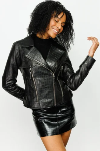 The Deytona Black Leather Jacket