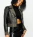 The Bora Black Leather Jacket