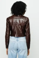 The Gramola Brown Leather Jacket