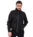 The Barbours Black Leather Men Jacke