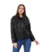 The Farragut Black Women Leather Jacket