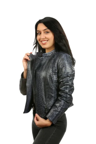 Wysox Sneake Leather Women Jacket