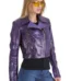 The Rubert Purble Pyht Leather Women Jacket