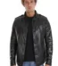 The Hepler Black Leather Men Jacket