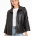 The Tomigaya Women Leather Jacket