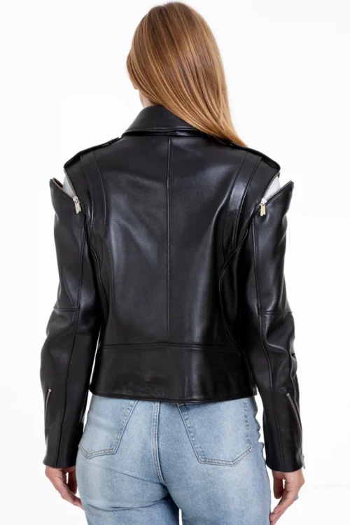 The Esquerra Leather Black Jacket