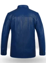 Elvis Speedway Blue Leather Jacket