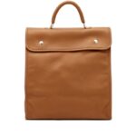 Brown Taurillon Saint Lucie Bag Silver Hardware